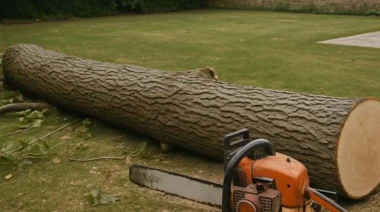 Abattage complet d’un arbre à Saint-Germain-en-Laye