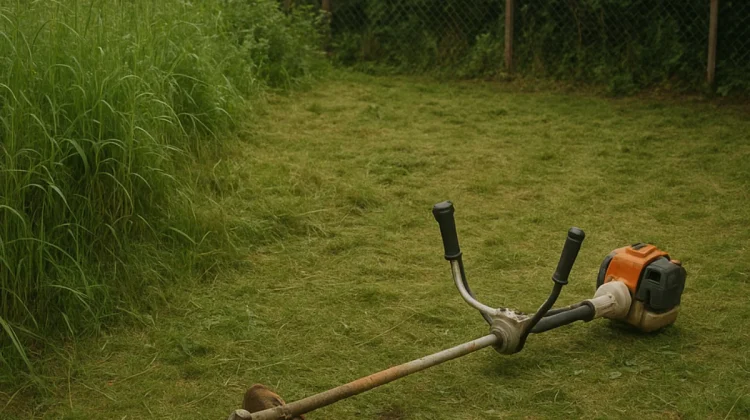 Débroussaillage d’un terrain en friche à Saint-Germain-en-Laye